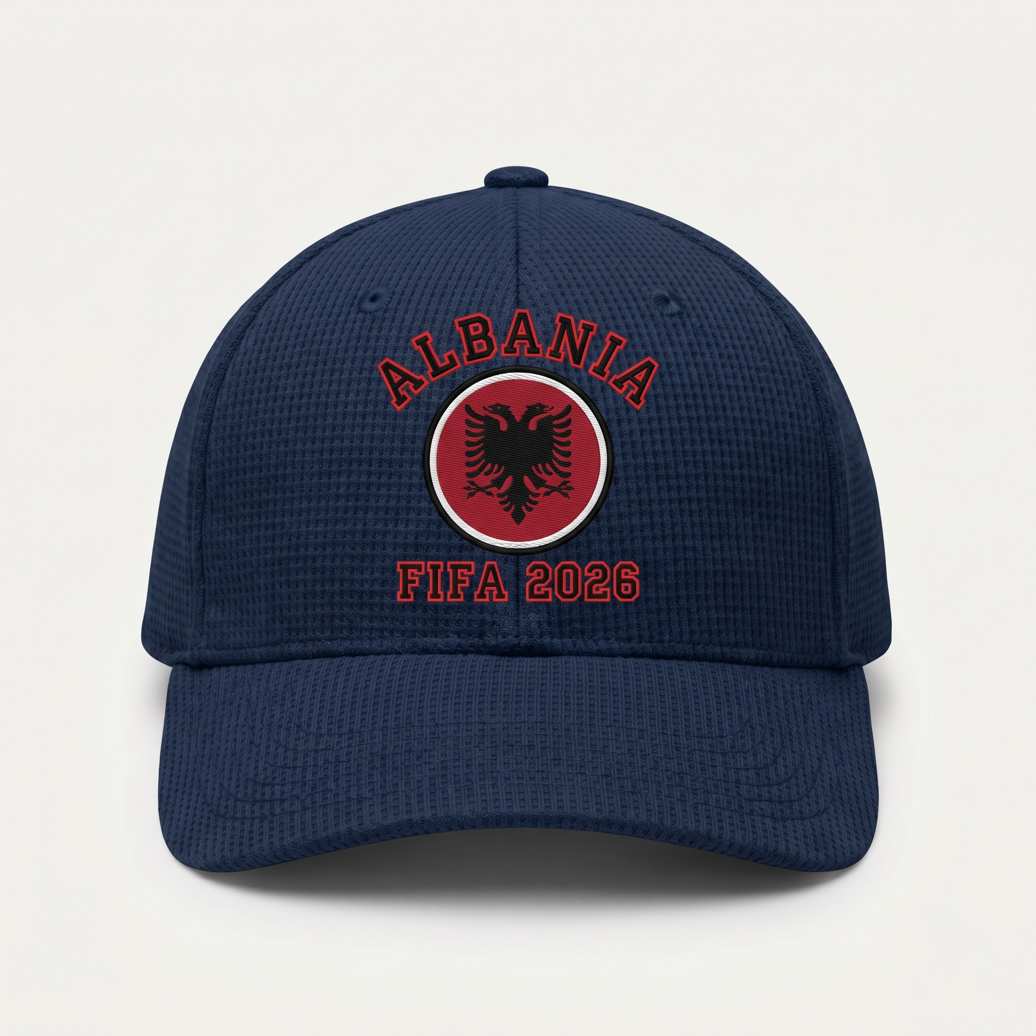 FIFA 2026 Albania Waffle Knit Cap in Blue