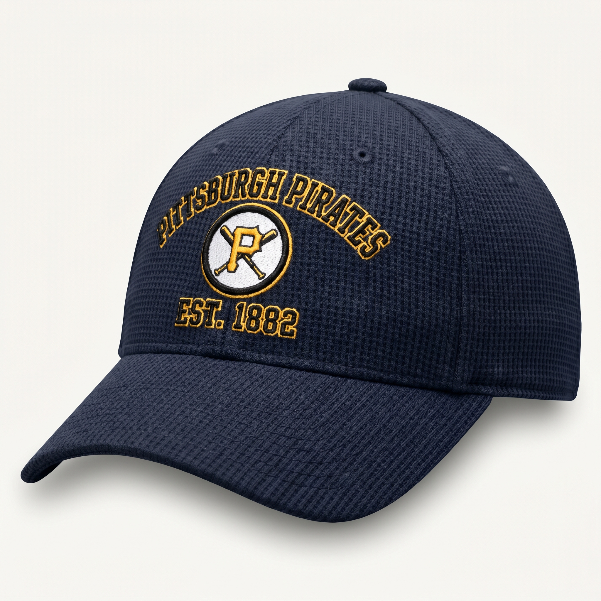 Pittsburgh Pirates Waffle Knit Cap in Blue