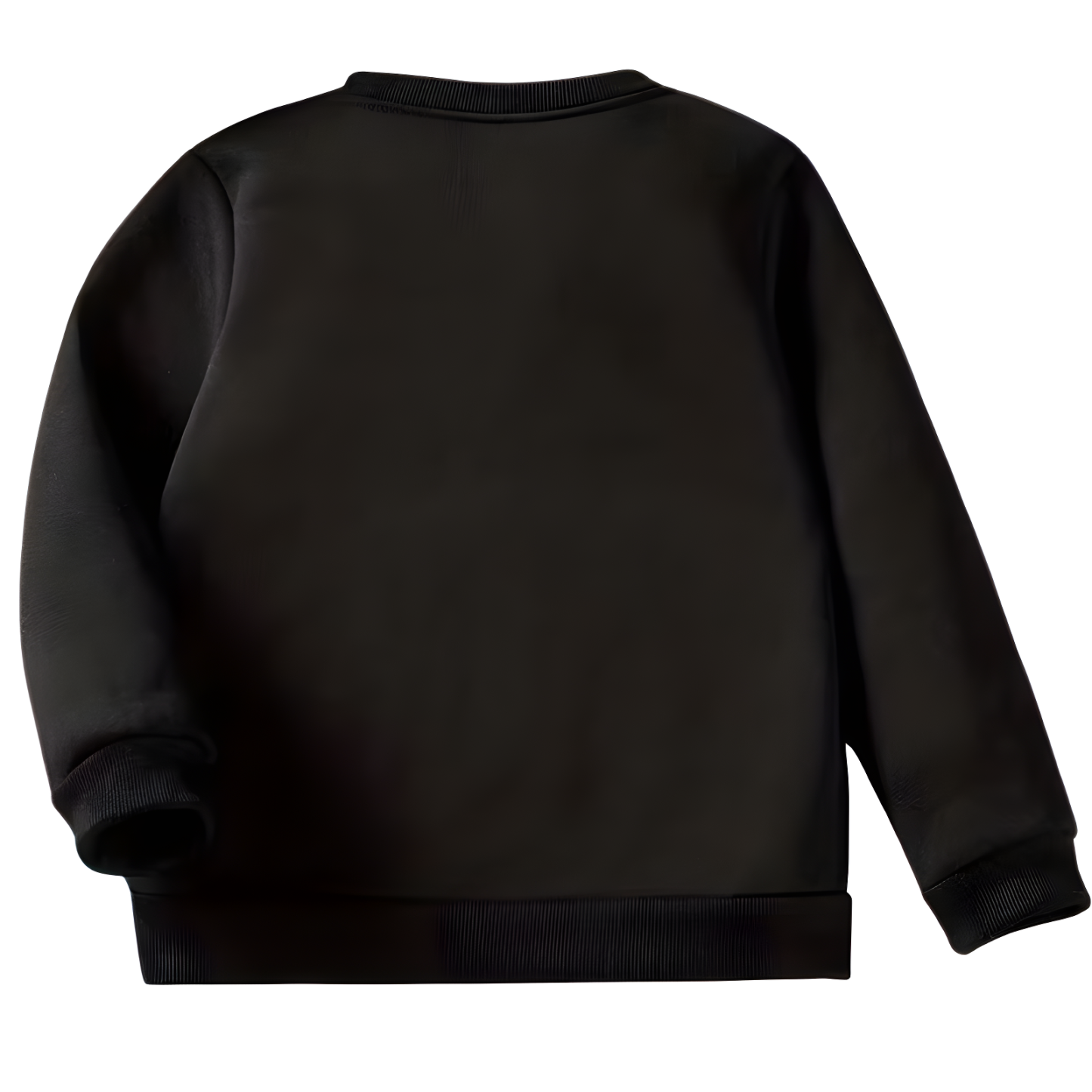 Boys Fleece Lined Sweatshirt With Festive Fire Truck Christmas Tree Design