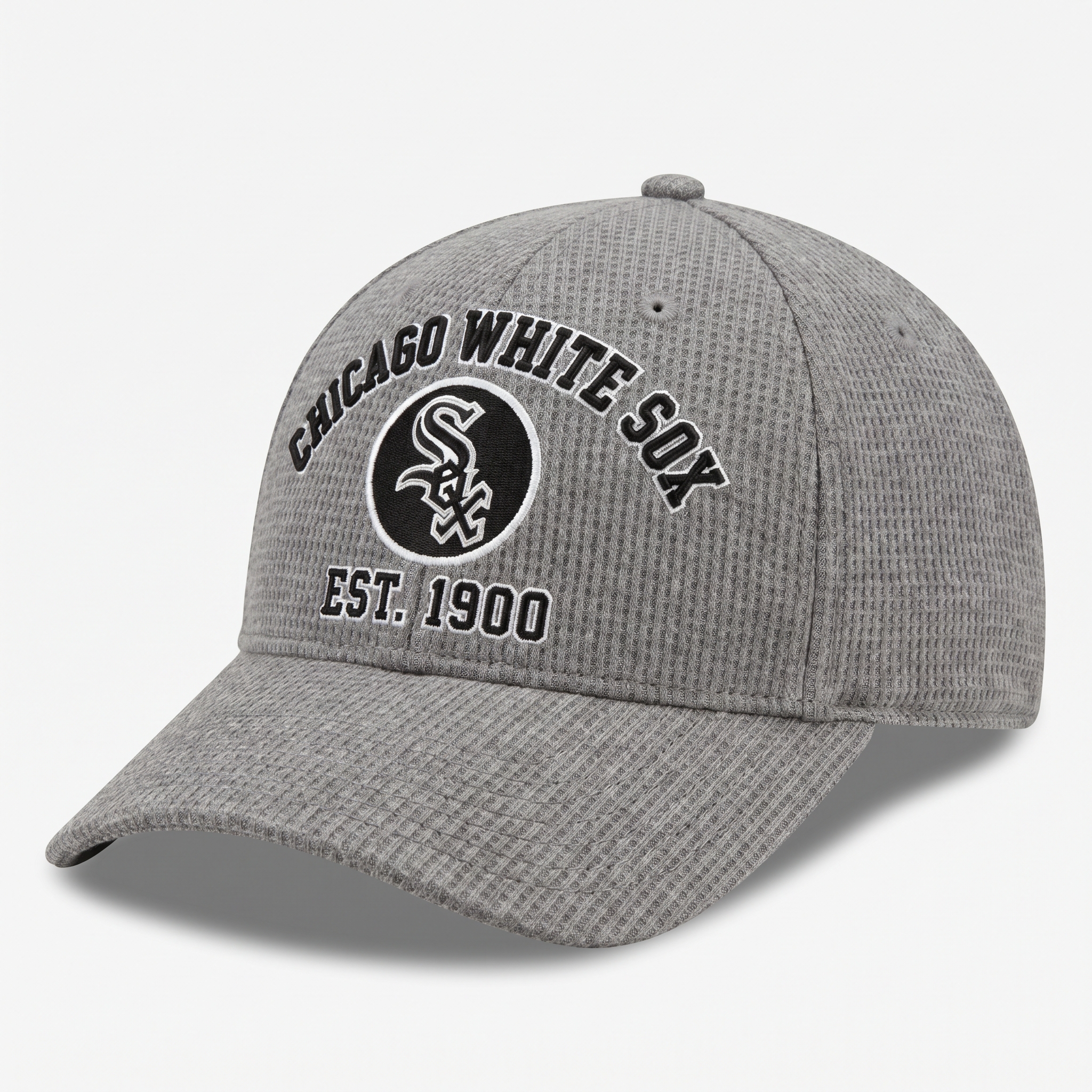 Chicago White Sox Waffle Knit Cap in Gray
