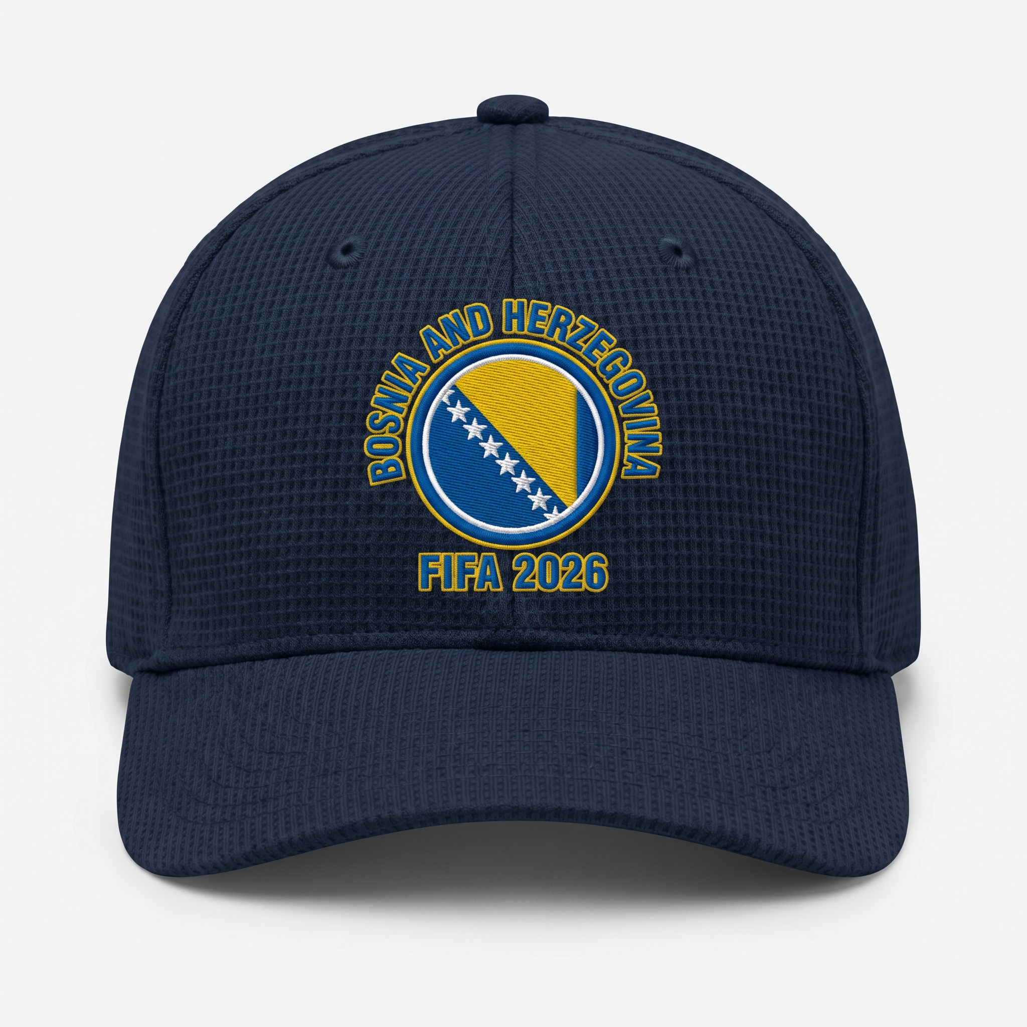 FIFA 2026 Bosnia and Herzegovina Waffle Knit Cap in Blue