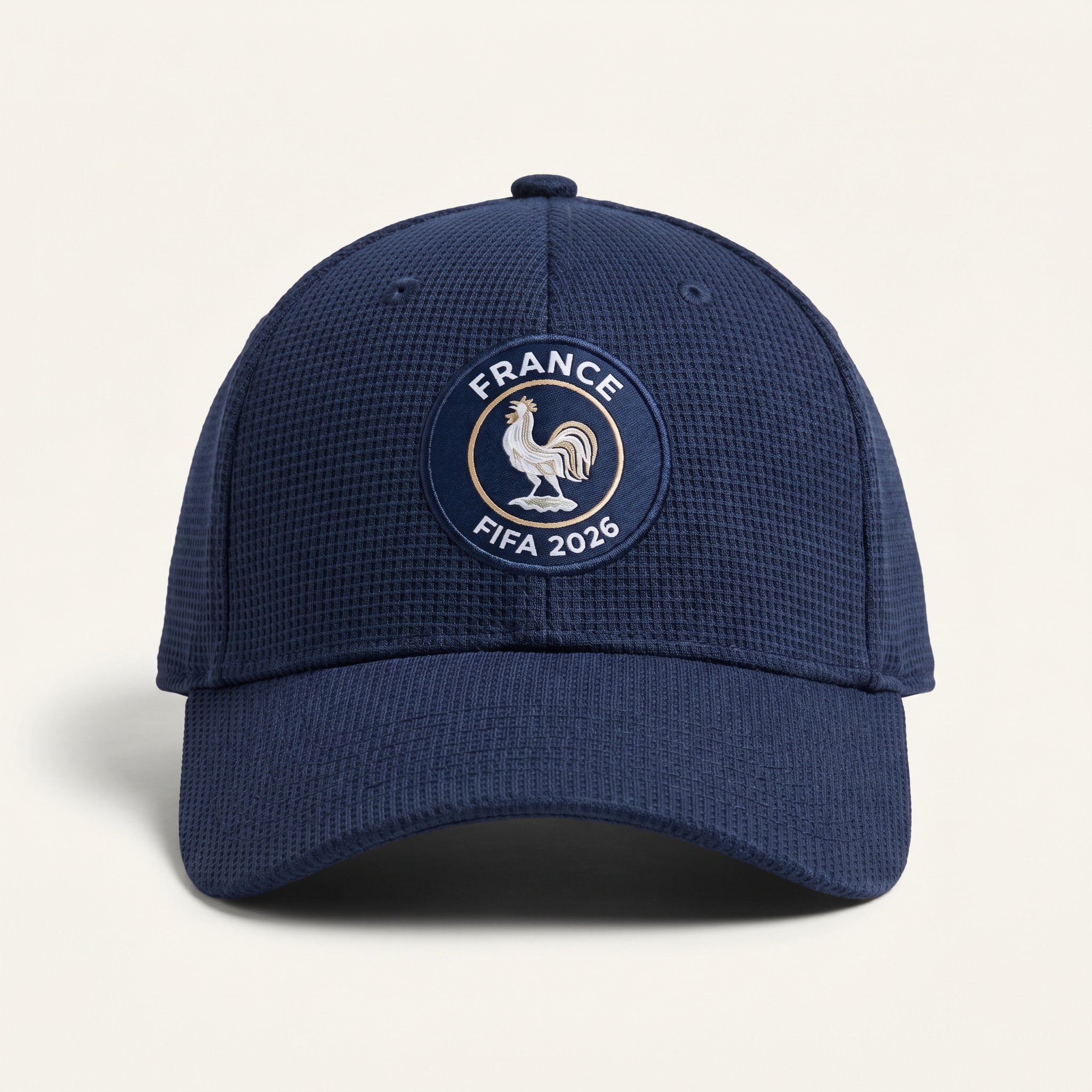FIFA 2026 France Waffle Knit Cap in Blue