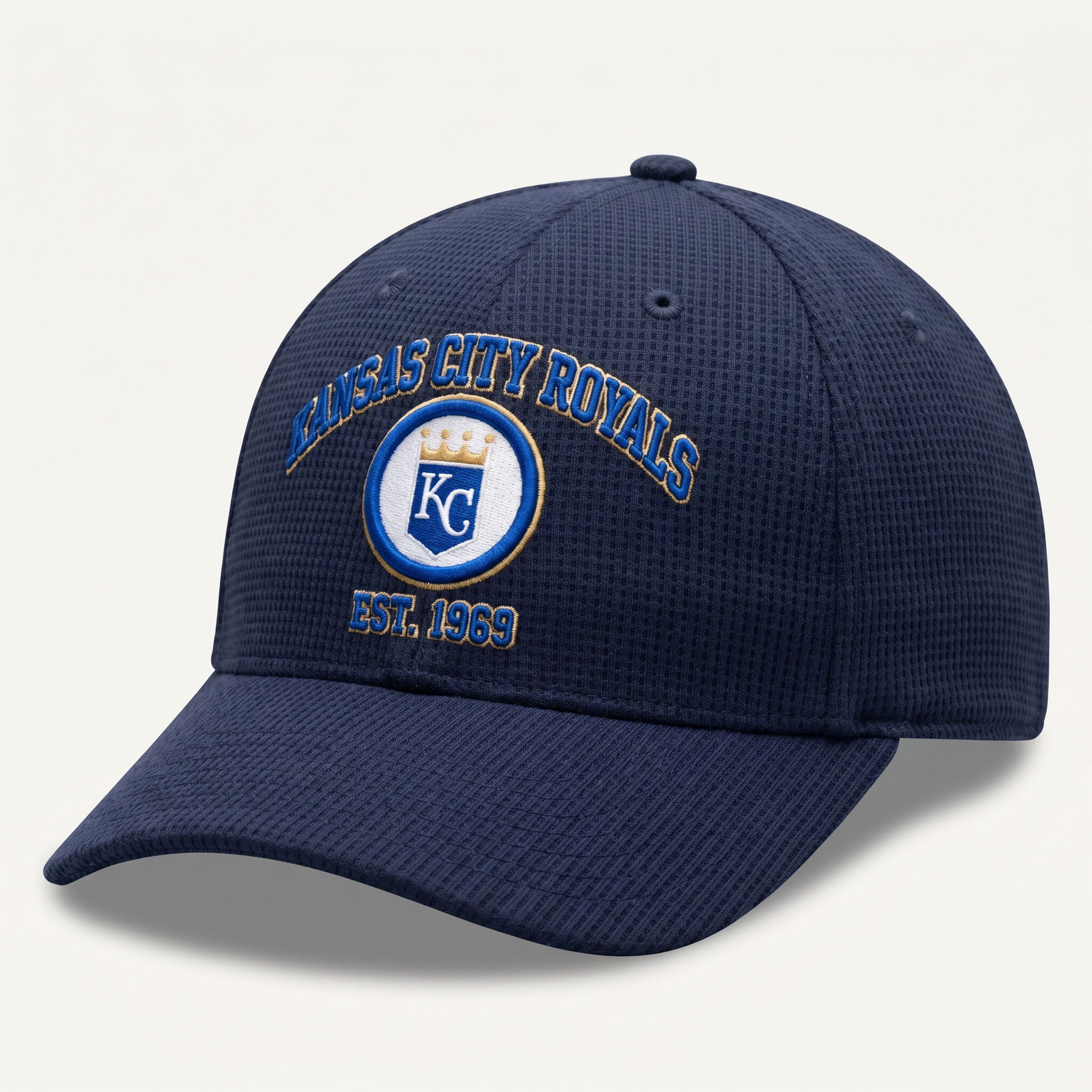 Kansas City Royals Waffle Knit Cap in Blue
