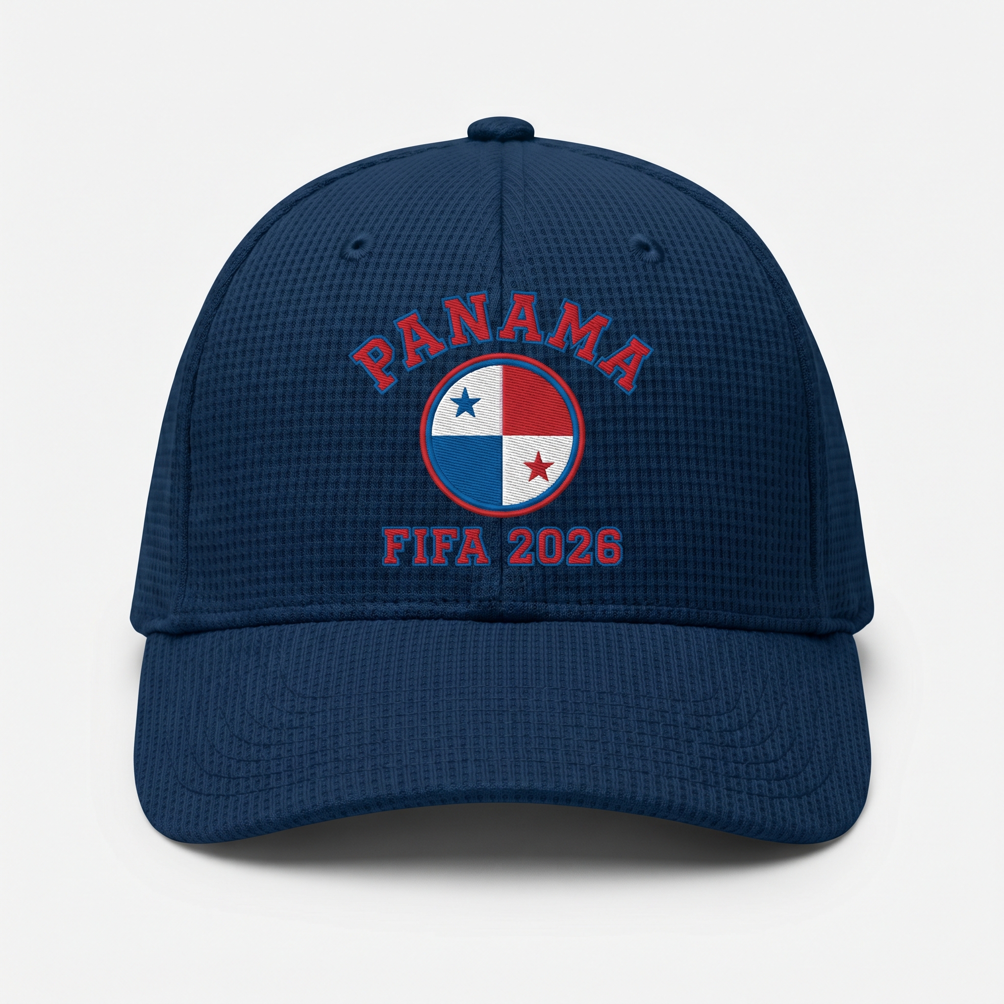 FIFA 2026 Panama Waffle Knit Cap in Blue