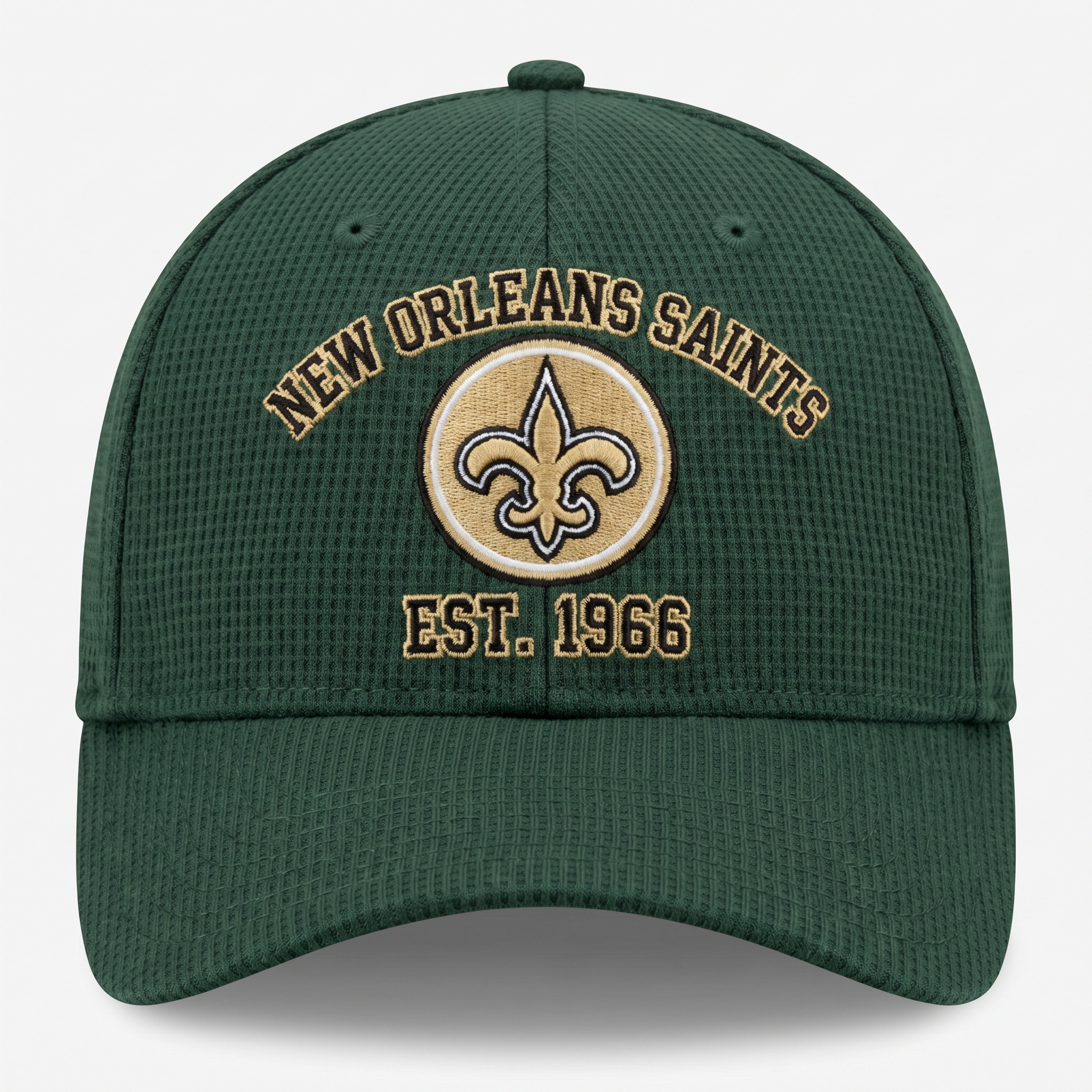 New Orleans Saints Waffle Knit Cap in Green