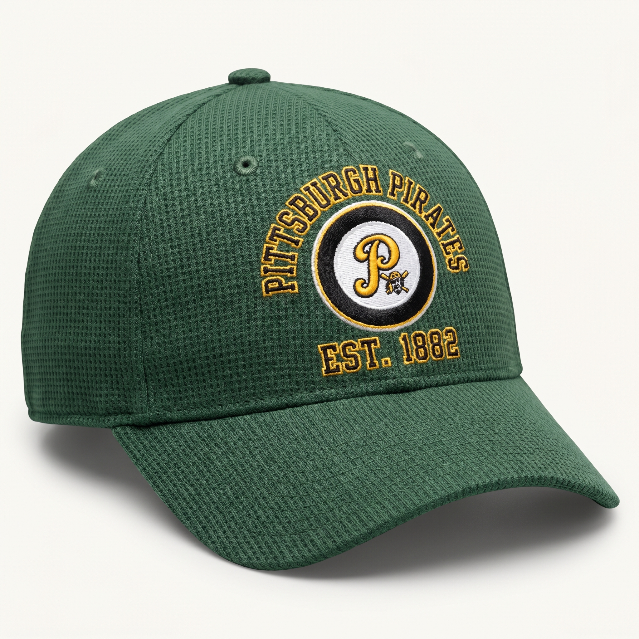 Pittsburgh Pirates Waffle Knit Cap in Green