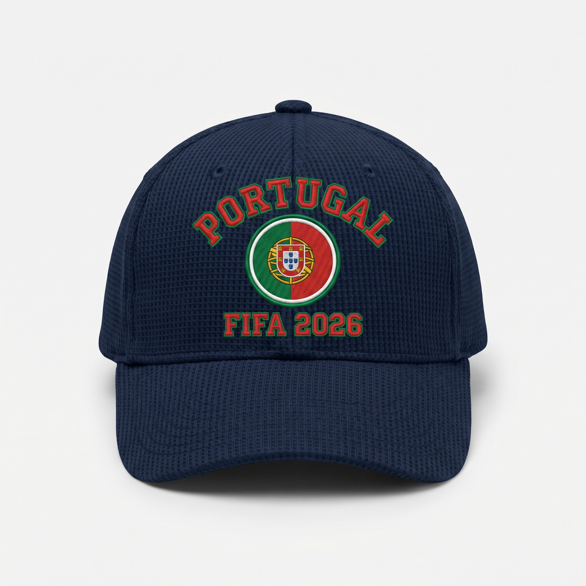 FIFA 2026 Portugal Waffle Knit Cap in Blue