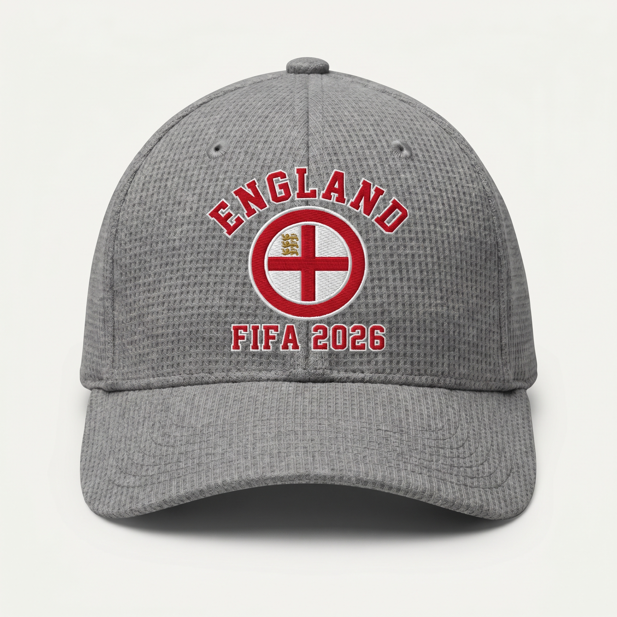FIFA 2026 England Waffle Knit Cap in Gray