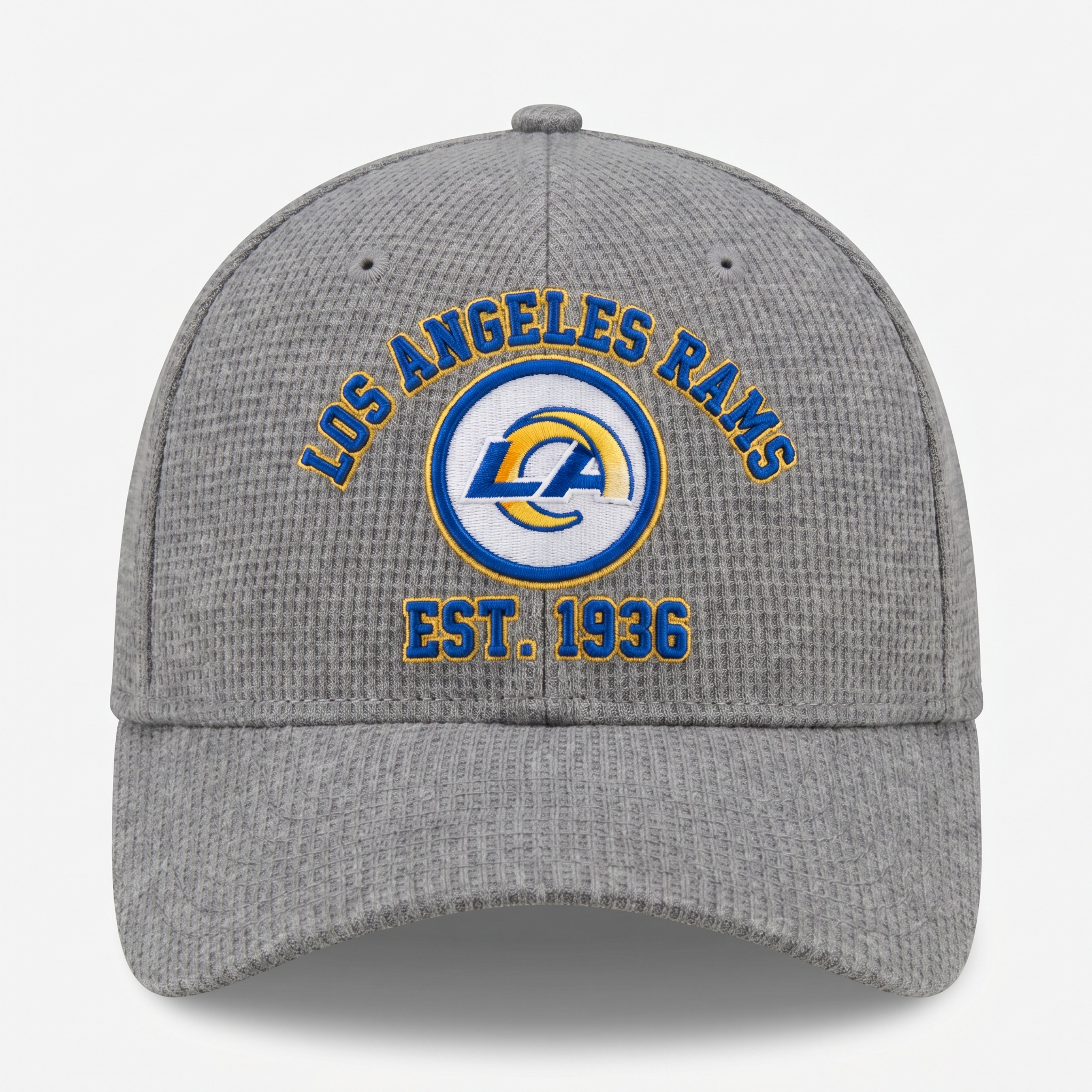 Los Angeles Rams Waffle Knit Cap in Gray