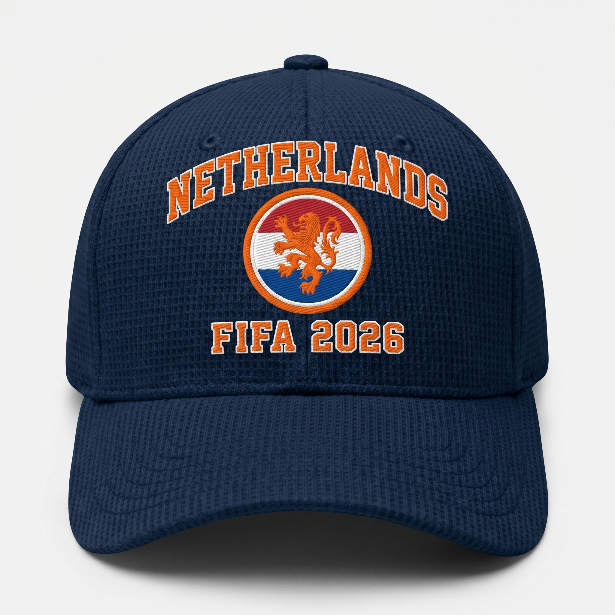 FIFA 2026 Netherlands Waffle Knit Cap in Blue
