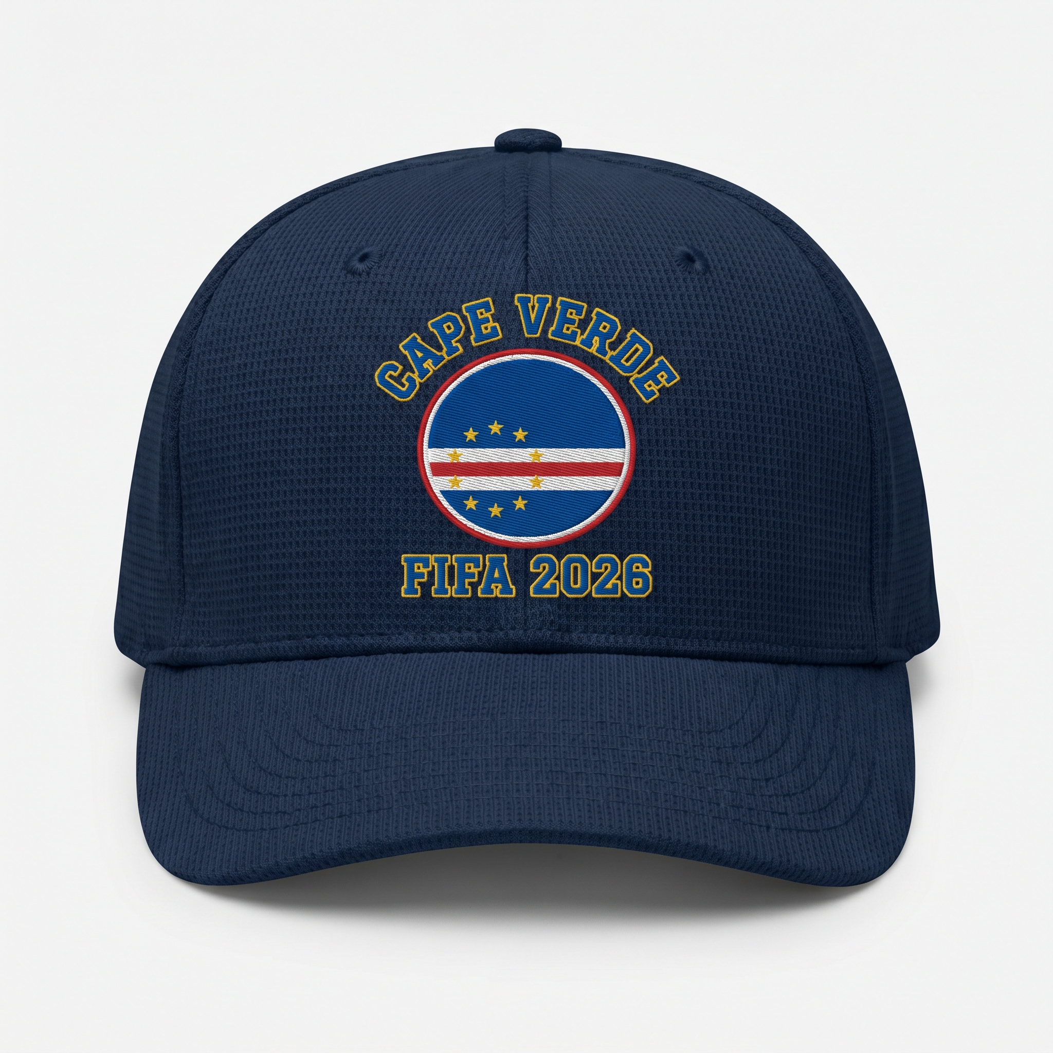 FIFA 2026 Cape Verde Waffle Knit Cap in Blue