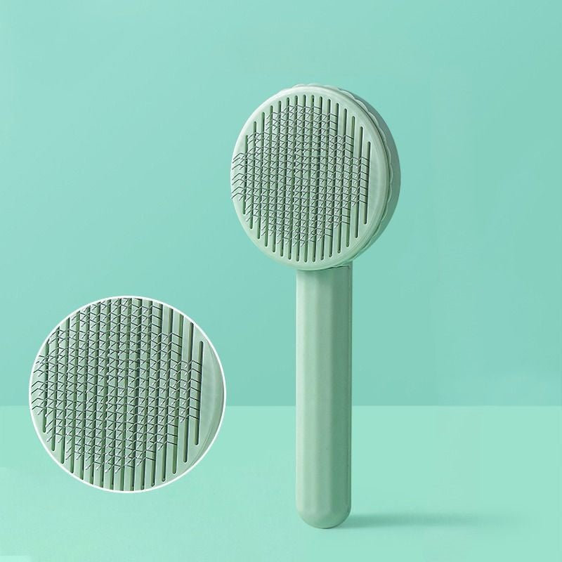 Pet Cat Cleaning Hair Remover Slicker Brush-Ziggy Dog Training Collar