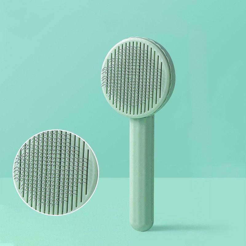 Pet Cat Cleaning Hair Remover Slicker Brush-Ziggy Dog Training Collar