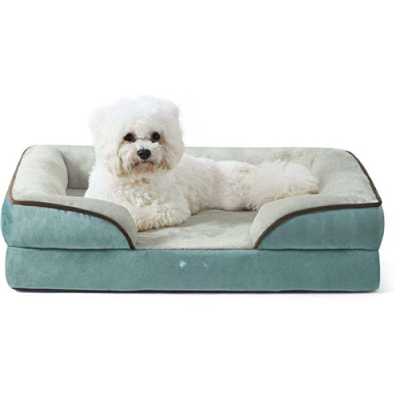 Plush Supportive Dog Bed With Bolstered Sides-Ziggy Dog Training Collar