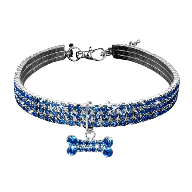 Sparkling Rhinestone Dog Collar-Ziggy Dog Training Collar