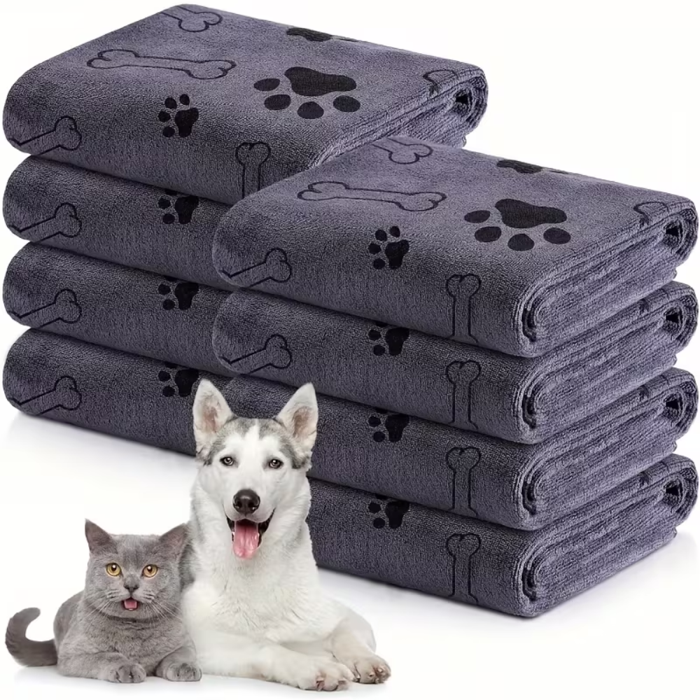 Pet Bath Towel With Fast Drying Microfiber For Dogs