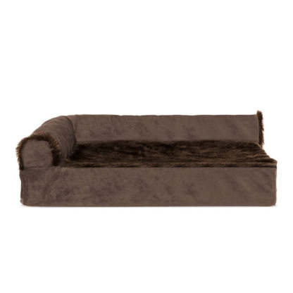 L Shaped Chaise Solid Slab Supportive Dog Bed-Ziggy Dog Training Collar