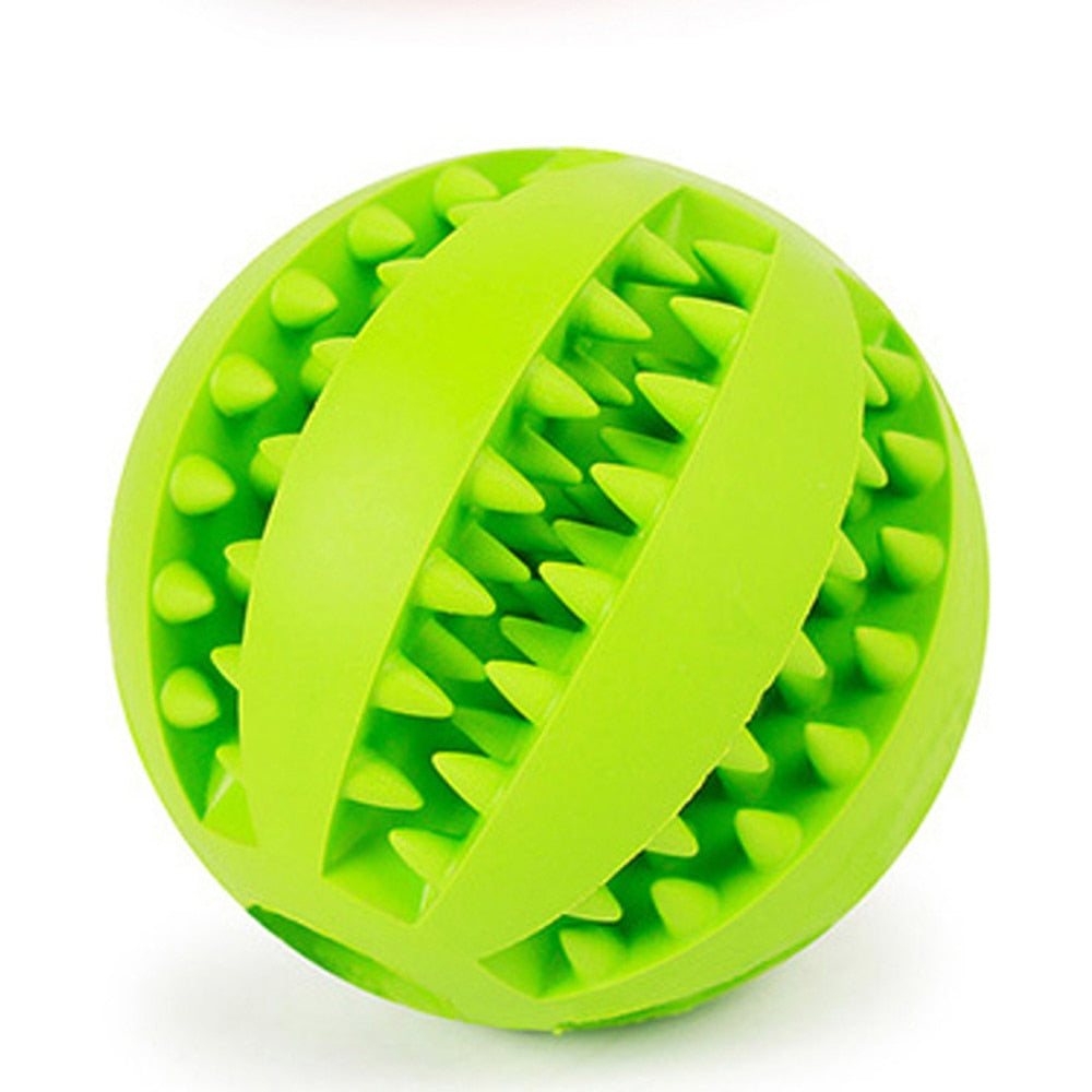 Rubber Ball For Puppy Tooth Cleaning-Ziggy Dog Training Collar