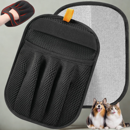 Electrostatic Five Finger Reusable Pet Hair Remover Glove