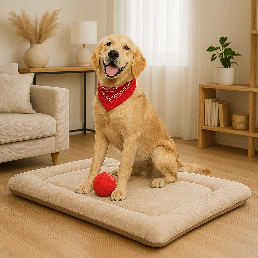 Anti Slip Kennel Pad For Dogs Cozy Sleeping Mat