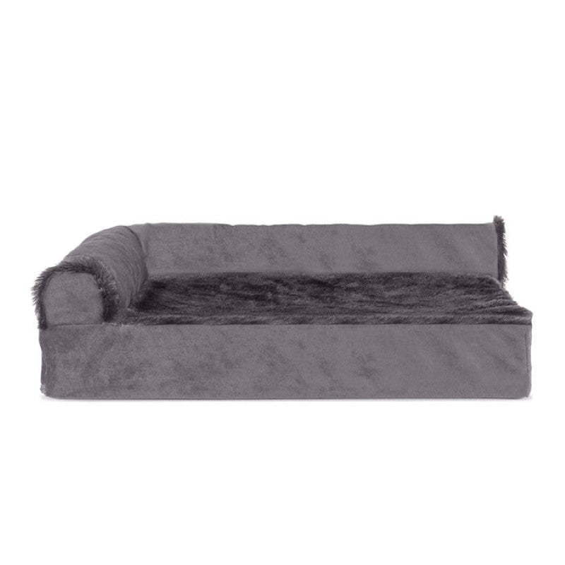 L Shaped Chaise Solid Slab Supportive Dog Bed-Ziggy Dog Training Collar