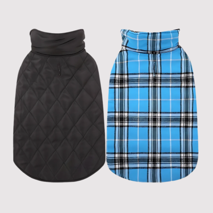 Reversible Dog Jacket for Small Dogs