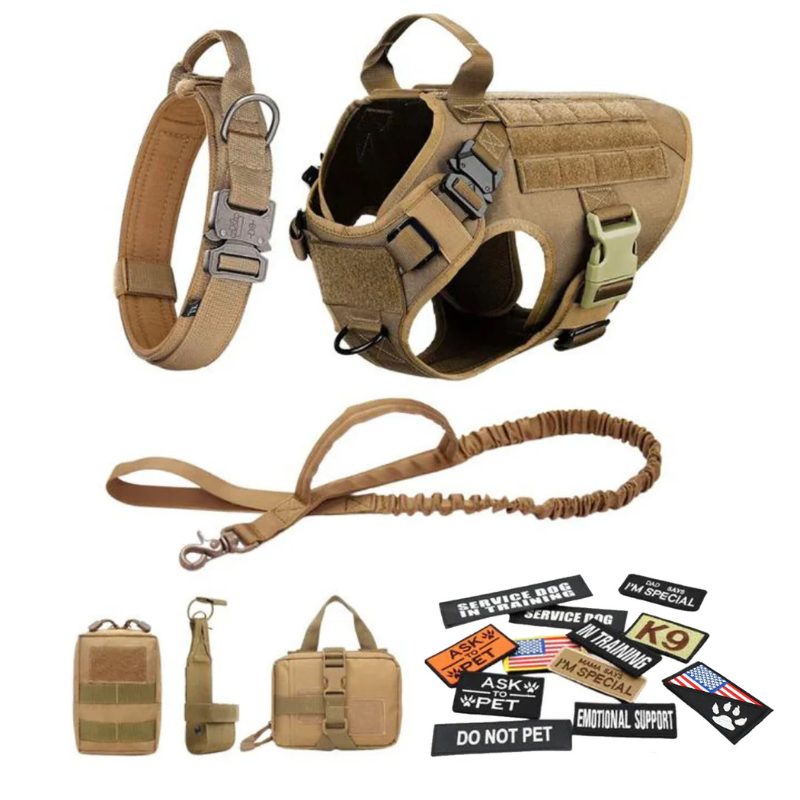 Dog Harness With Dual D Rings-Ziggy Dog Training Collar