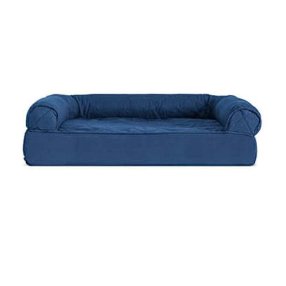 L Shaped Chaise Solid Slab Supportive Dog Bed-Ziggy Dog Training Collar
