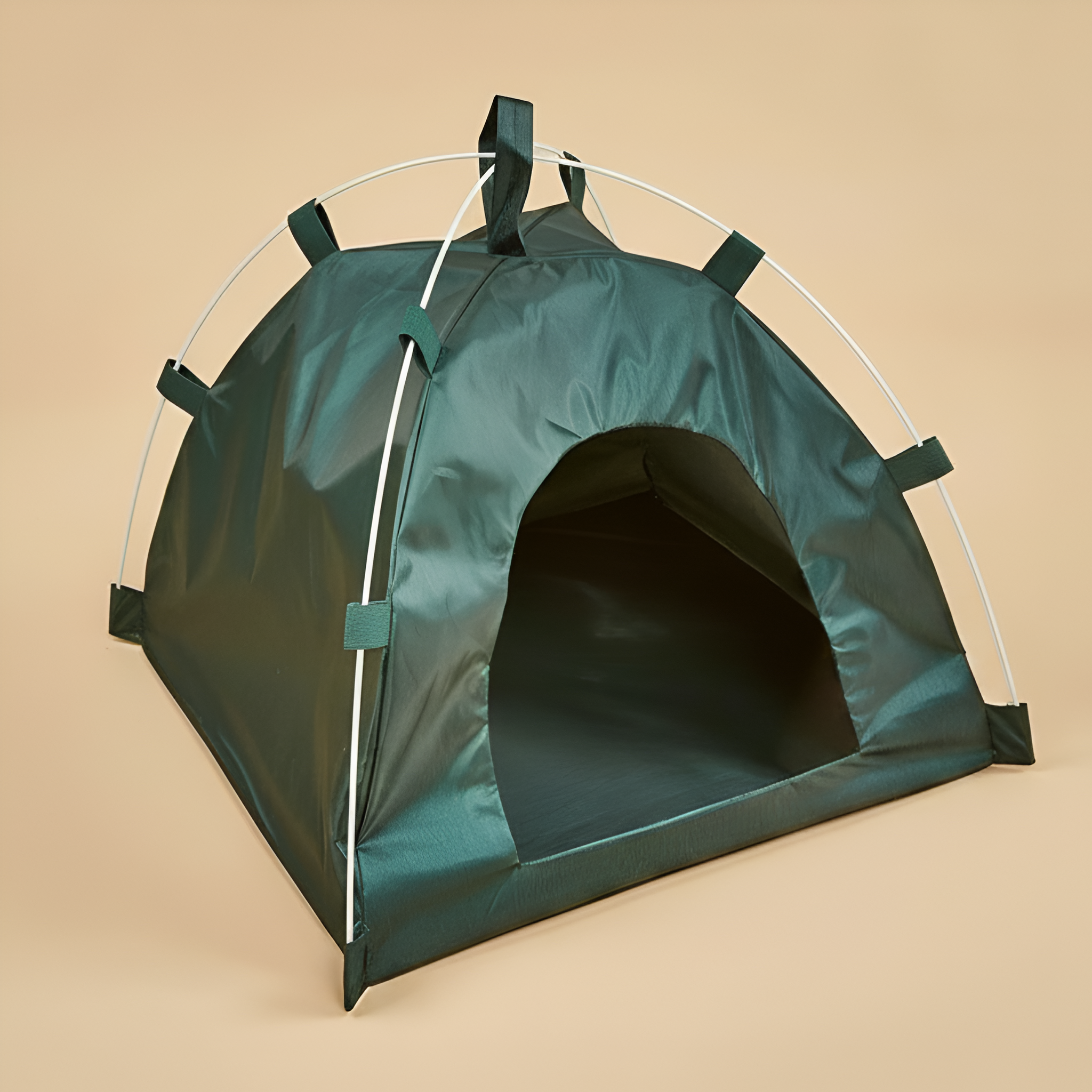 Foldable And Waterproof Pet Tent House With Cushion