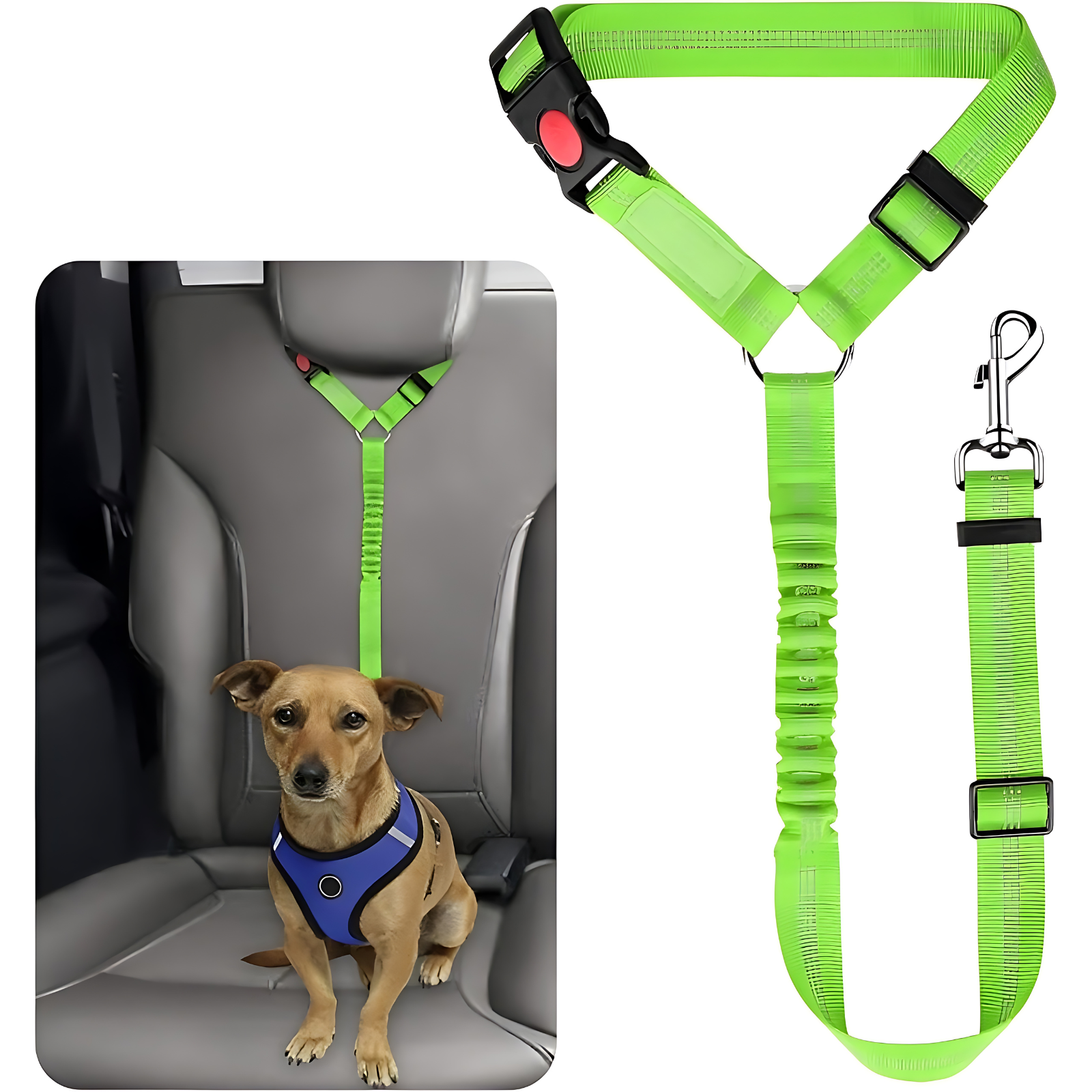 Pet Dog Cat Elastic Seat Belts