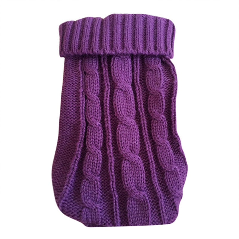 Winter Knitted Pet Clothes For Dogs-Ziggy Dog Training Collar