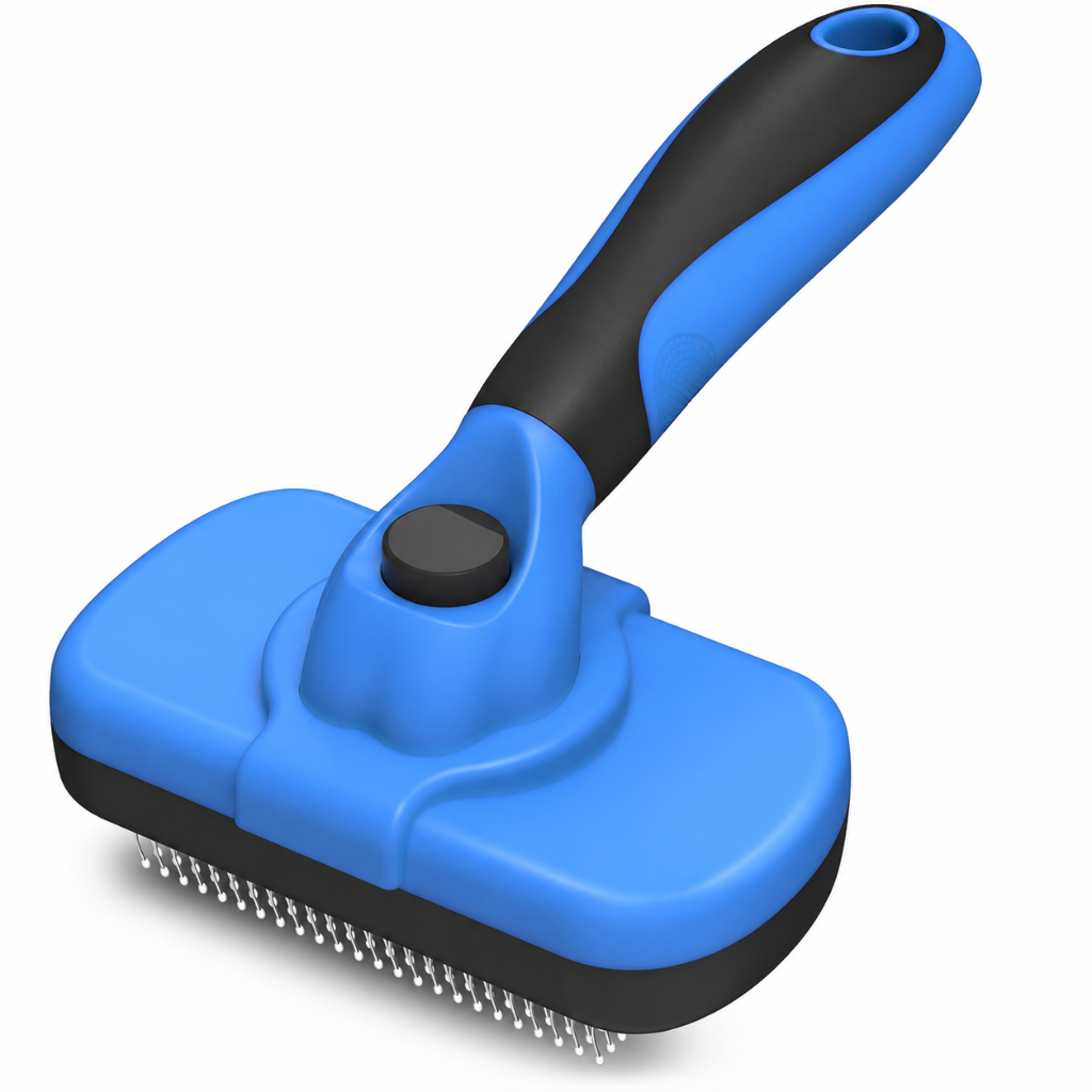 Pet Grooming Brush With Hair Removal And Deshedding Tool