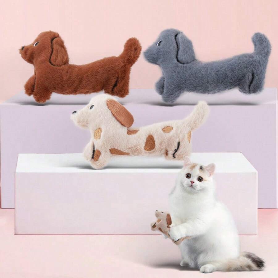 Sausage Shaped Plush Toy