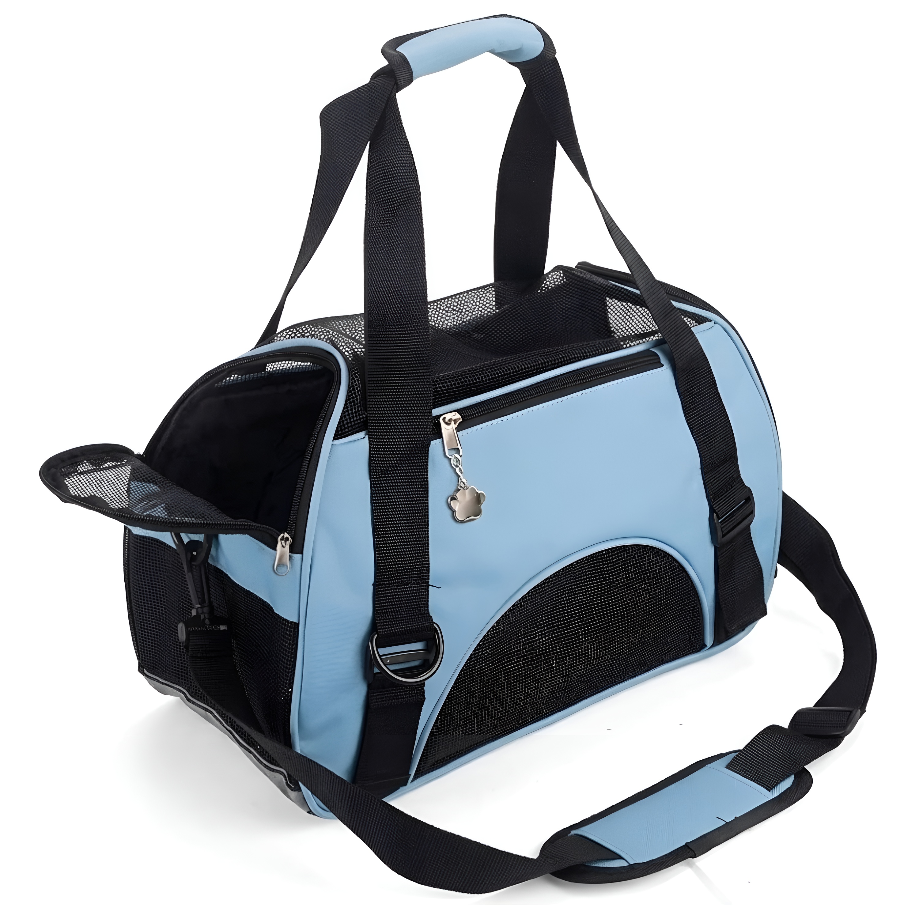 Foldable Airline Approved Soft Sided Carrier Travel Bag for Cat And Dogs