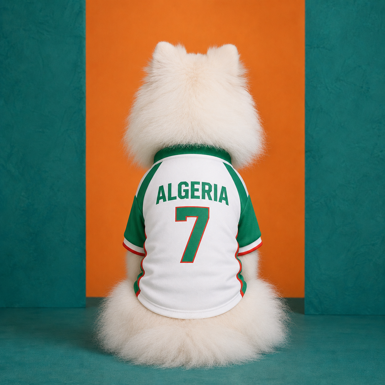World Cup 2026 Algeria Soccer Pet Jersey