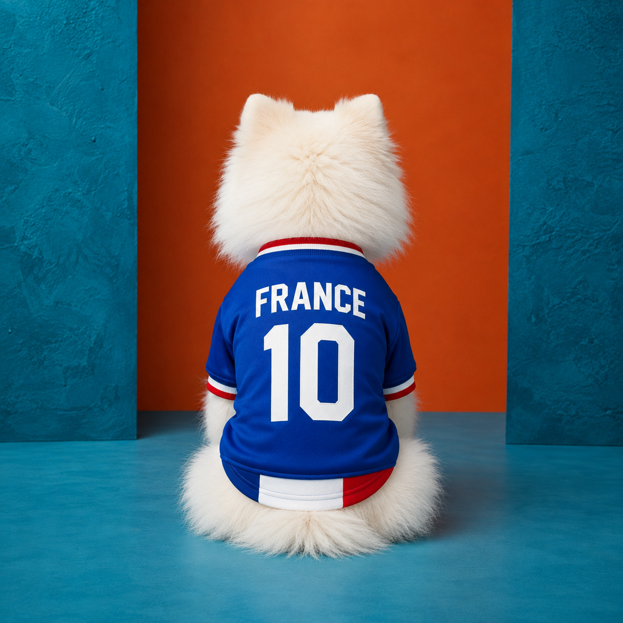 World Cup 2026 France Soccer Pet Jersey