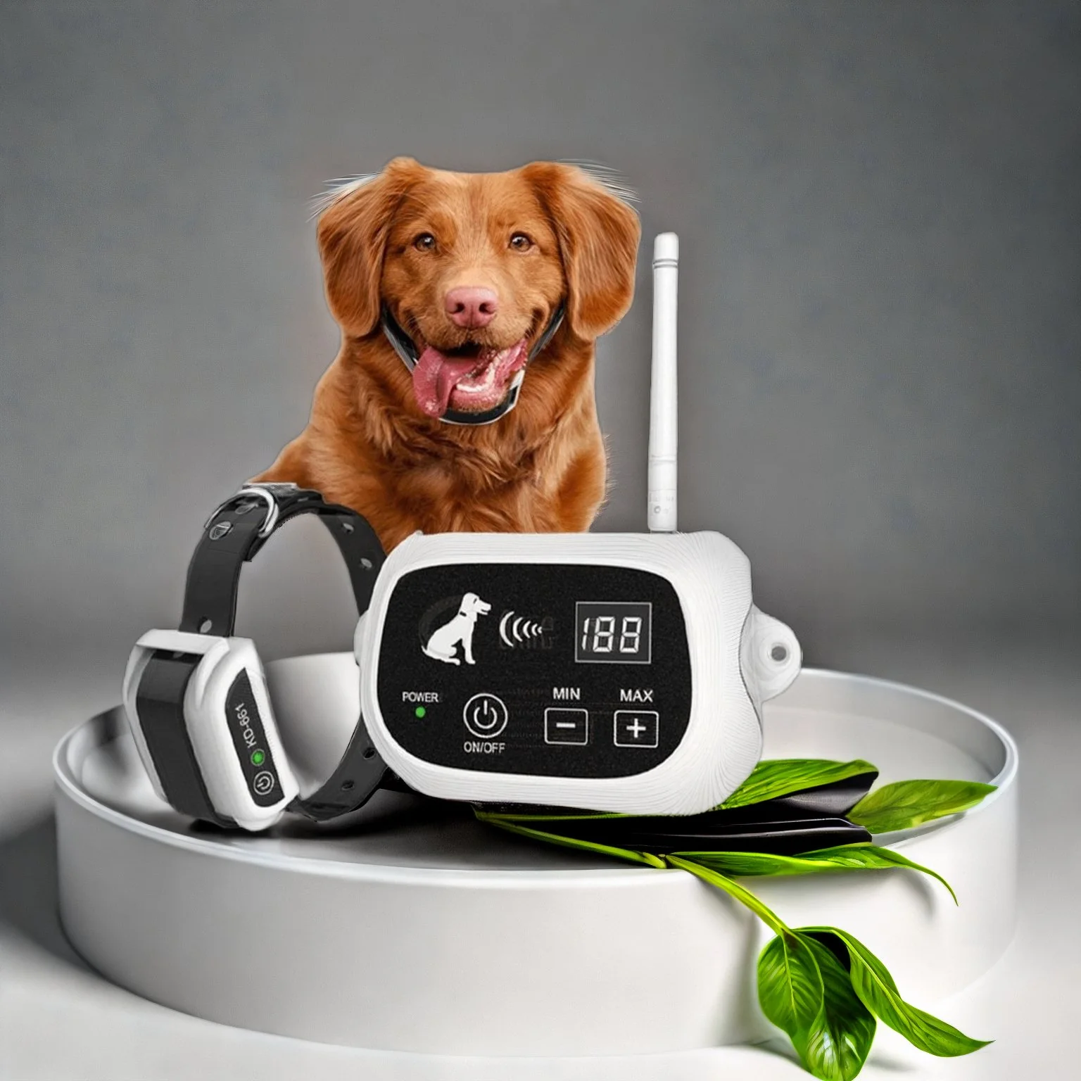 Wireless Dog Fence System With Collar For Dogs