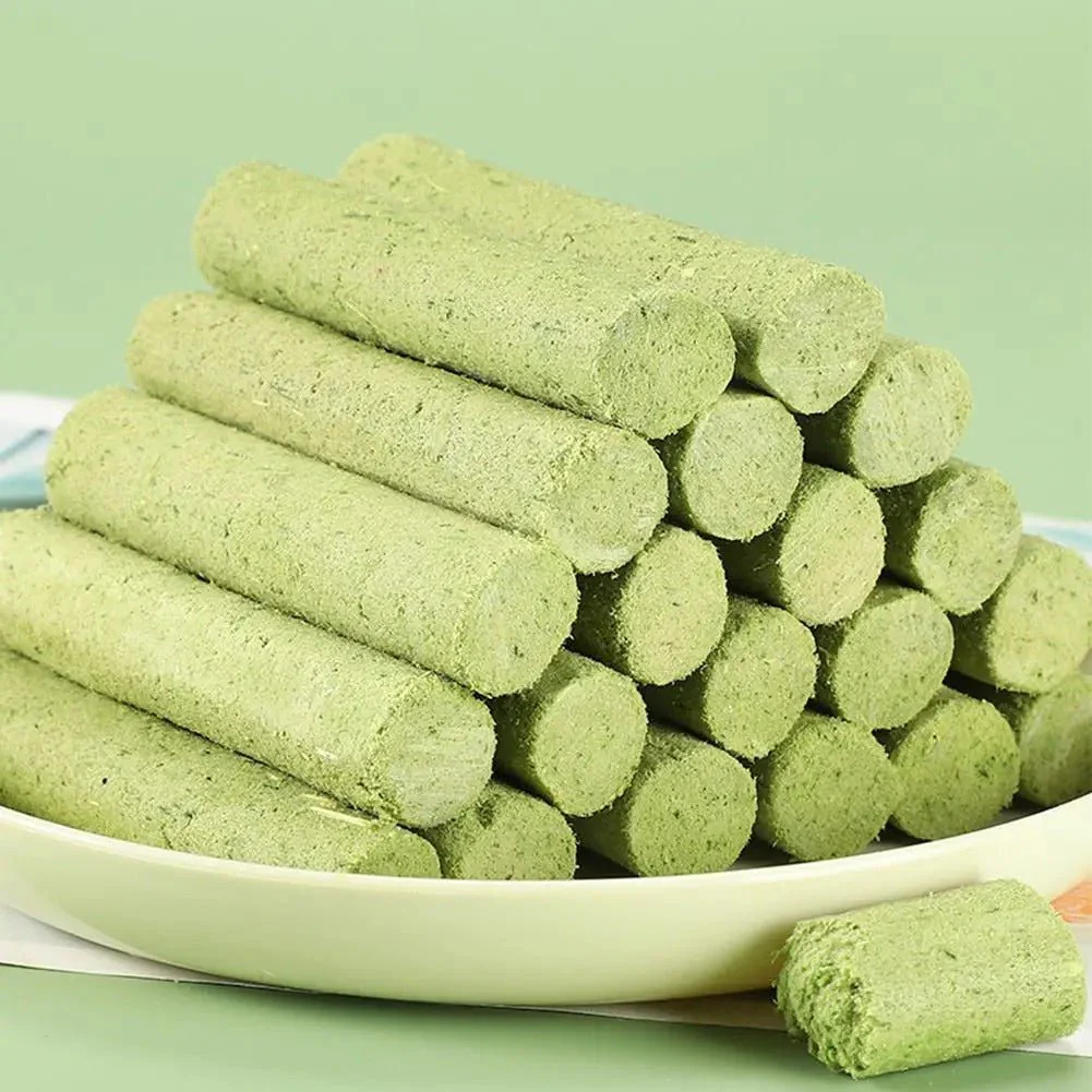 6 Pieces Grass Chew Sticks For Teething And Grinding For Cat