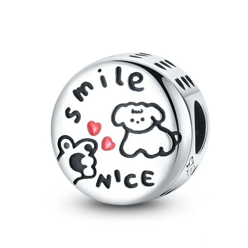 Paw And Animal Shape Charm Beads-Ziggy Dog Training Collar