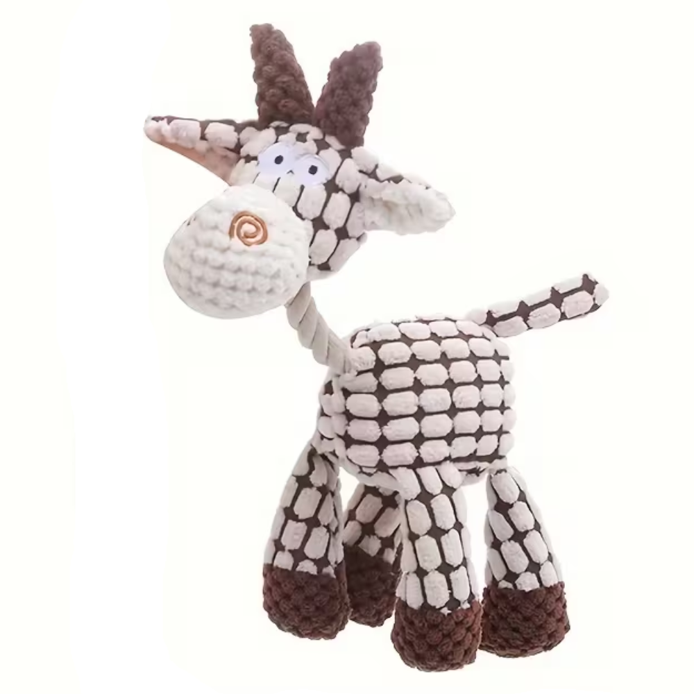 Plush Donkey Shaped Pet Dog Toy