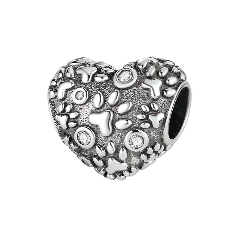 Paw And Animal Shape Charm Beads-Ziggy Dog Training Collar