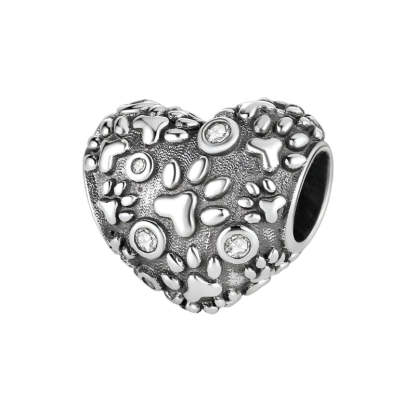 Paw And Animal Shape Charm Beads-Ziggy Dog Training Collar