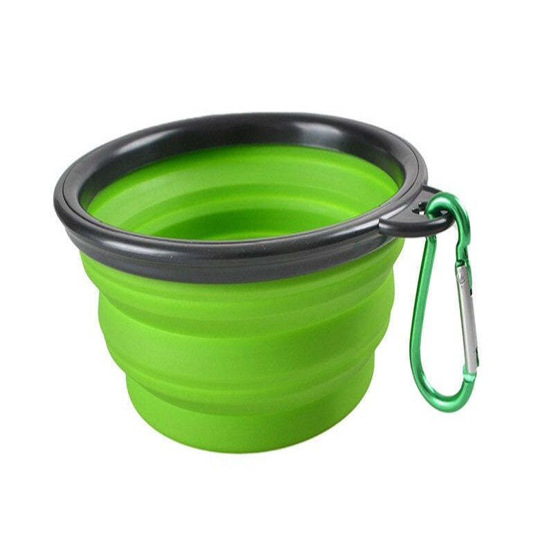 Collapsible Dog Folding Silicone Bowl-Ziggy Dog Training Collar