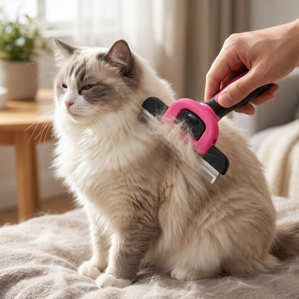 Dual Sided Deshedding Tool For Pet