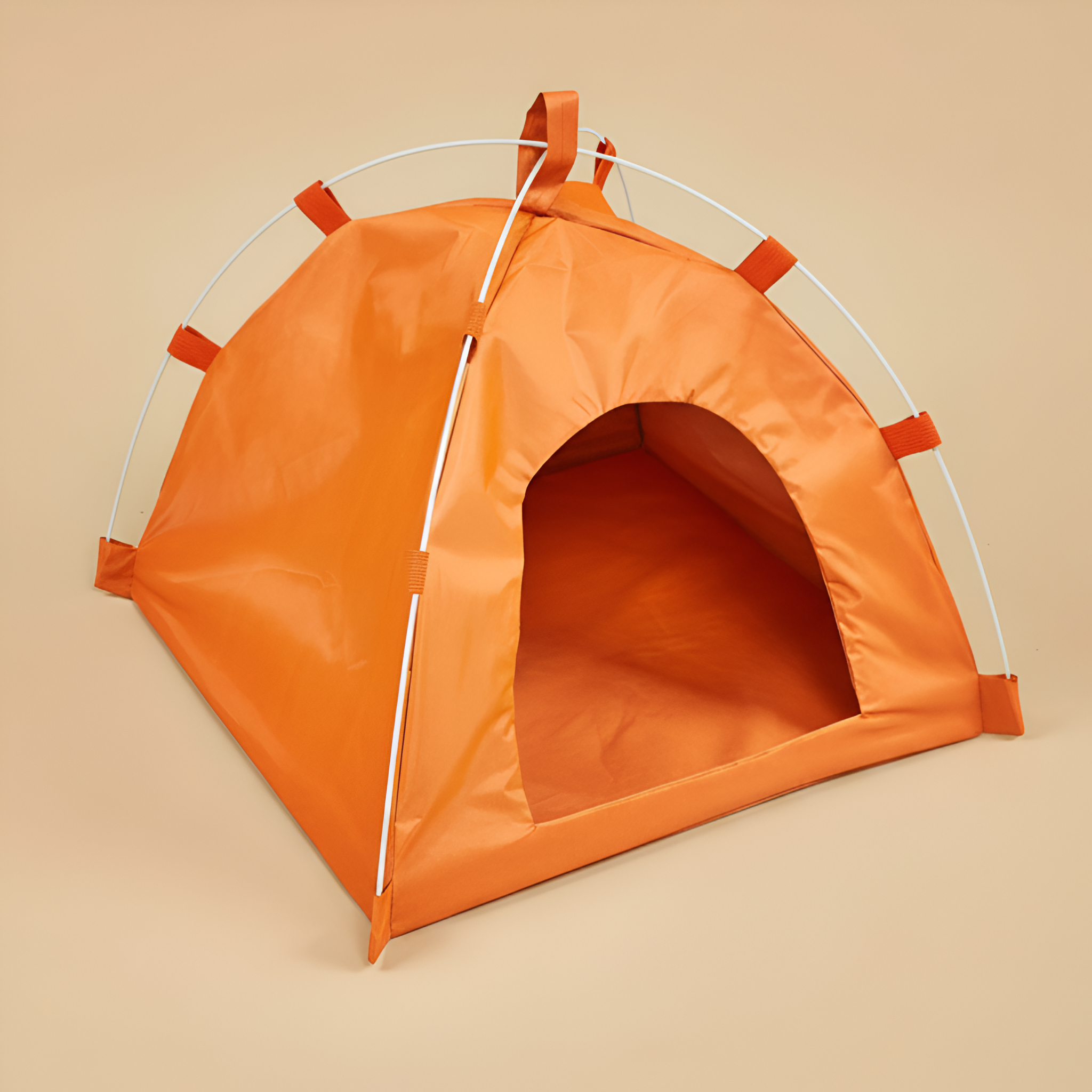 Foldable And Waterproof Pet Tent House With Cushion
