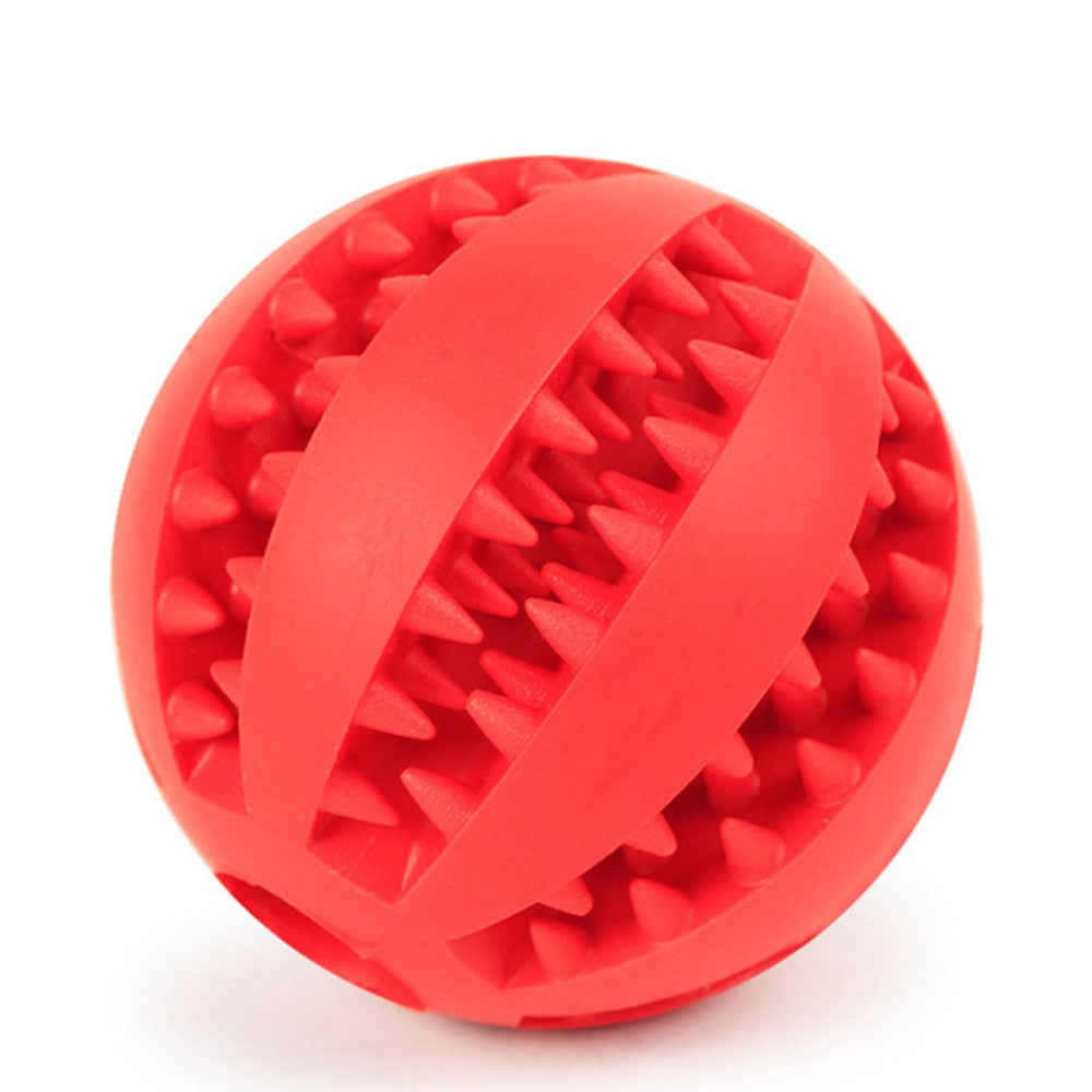 Rubber Ball For Puppy Tooth Cleaning-Ziggy Dog Training Collar