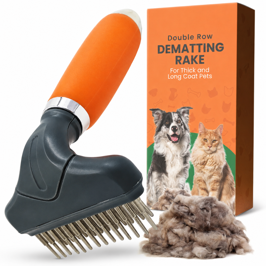 Pet Dematting Comb For Dogs Cats Fnd Thick Long Fur Coats