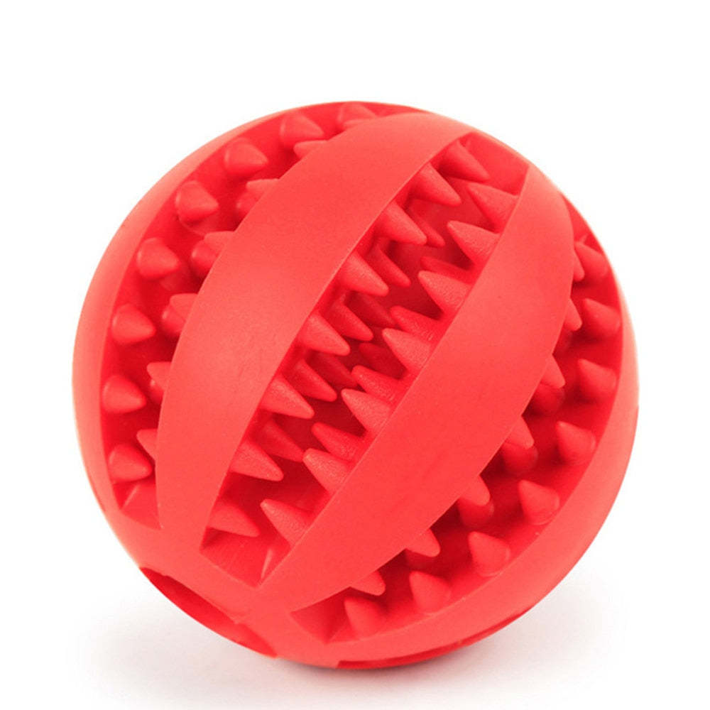 Rubber Ball For Puppy Tooth Cleaning-Ziggy Dog Training Collar