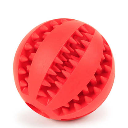 Rubber Ball For Puppy Tooth Cleaning-Ziggy Dog Training Collar