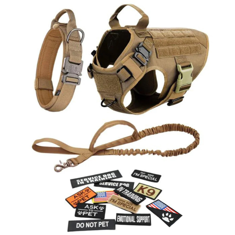 Dog Harness With Dual D Rings-Ziggy Dog Training Collar